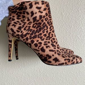 Cheetah Print Booties
